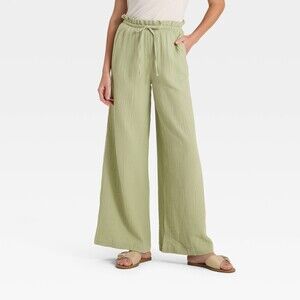 Universal Thread Light Green Wide Leg Pants
